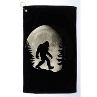 Bigfoot, Sasquatch, Yeti, Moon Golf Towel