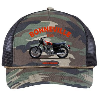 Bonneville T120 1969 Classic Retro Rope Trucker Hat Cap