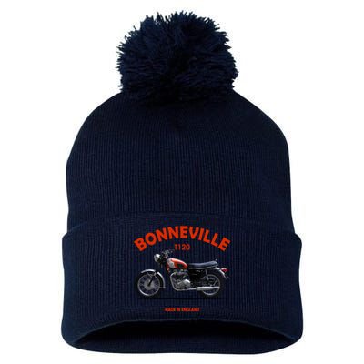 Bonneville T120 1969 Classic Pom Pom 12in Knit Beanie