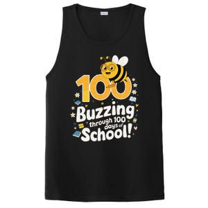 Buzzing Through 100 Days Of School Celebration Classroom PosiCharge Competitor Tank