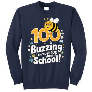 Buzzing Through 100 Days Of School Celebration Classroom Sweatshirt