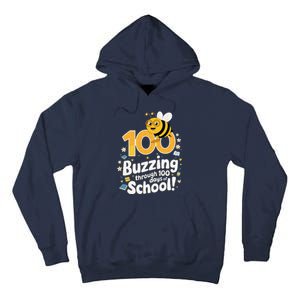 Buzzing Through 100 Days Of School Celebration Classroom Tall Hoodie