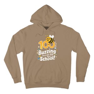 Buzzing Through 100 Days Of School Celebration Classroom Hoodie