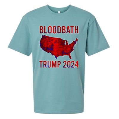 Bloodbath Trump 2024 Sueded Cloud Jersey T-Shirt