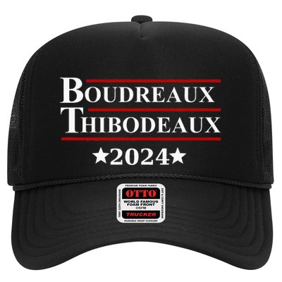 Boudreaux & Thibodeaux 2024 Funny Louisiana Election Trucker Hat