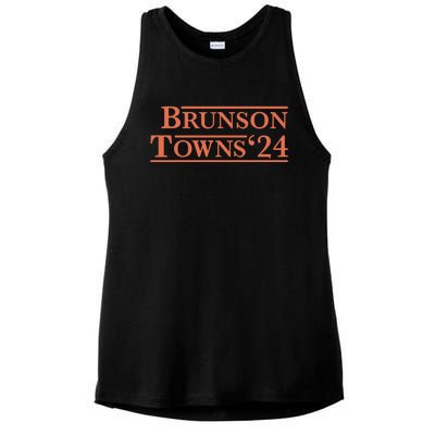 Brunson Towns 24 Ladies PosiCharge Tri-Blend Wicking Tank