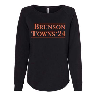 Brunson Towns 24 Womens California Wash Sweatshirt