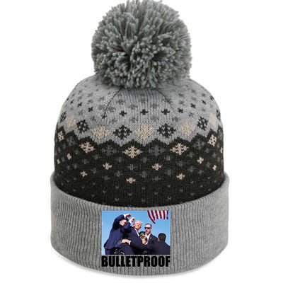 Bulletproof Trump 2024 Take America Back Pennsylvania Rally The Baniff Cuffed Pom Beanie