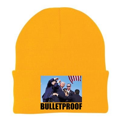 Bulletproof Trump 2024 Take America Back Pennsylvania Rally Knit Cap Winter Beanie