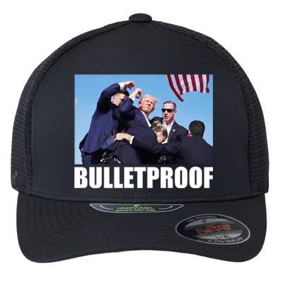 Bulletproof Trump 2024 Take America Back Pennsylvania Rally Flexfit Unipanel Trucker Cap