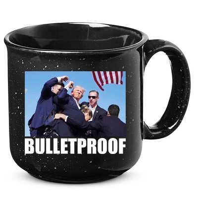 Bulletproof Trump 2024 Take America Back Pennsylvania Rally 15oz Campfire Ceramic Mug