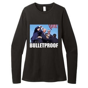 Bulletproof Trump 2024 Take America Back Pennsylvania Rally Womens CVC Long Sleeve Shirt