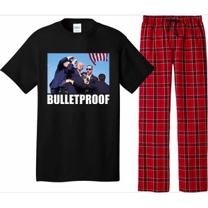 Bulletproof Trump 2024 Take America Back Pennsylvania Rally Pajama Set