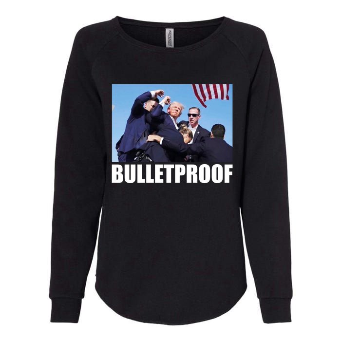 Bulletproof Trump 2024 Take America Back Pennsylvania Rally Womens California Wash Sweatshirt