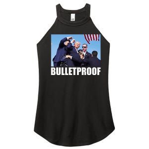 Bulletproof Trump 2024 Take America Back Pennsylvania Rally Women's Perfect Tri Rocker Tank