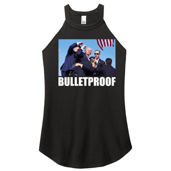 Bulletproof Trump 2024 Take America Back Pennsylvania Rally Women’s Perfect Tri Rocker Tank