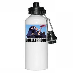 Bulletproof Trump 2024 Take America Back Pennsylvania Rally Aluminum Water Bottle