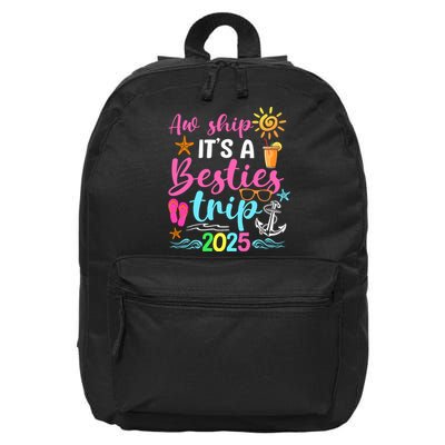 Besties Trip 2025 Friend Cruise Trip Summer Vacation 16 in Basic Backpack