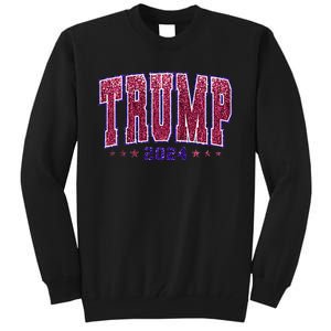 Bling Trump 2024 President Make America Trump Again Tall Sweatshirt