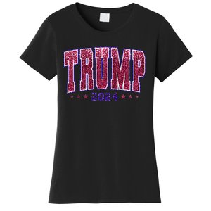 Bling Trump 2024 President Make America Trump Again Women's T-Shirt