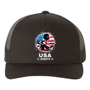 Basketball Team 2024 Basketball 2024 Usa Team 2024 Yupoong Adult 5-Panel Trucker Hat