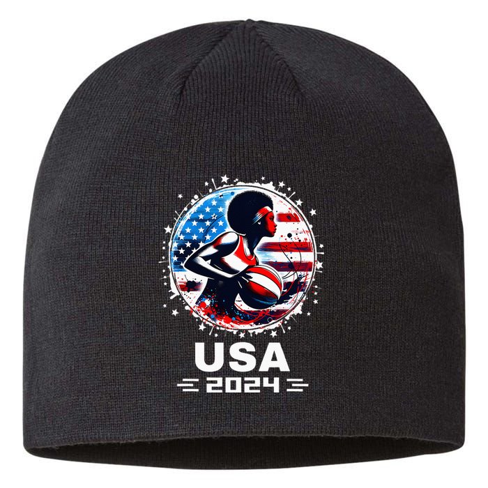 Basketball Team 2024 Basketball 2024 Usa Team 2024 Sustainable Beanie