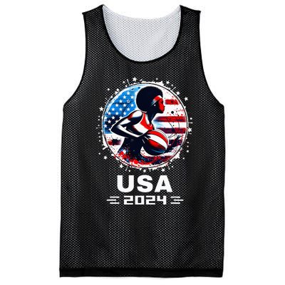 Basketball Team 2024 Basketball 2024 Usa Team 2024 Mesh Reversible Basketball Jersey Tank