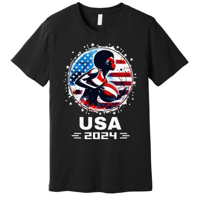 Basketball Team 2024 Basketball 2024 Usa Team 2024 Premium T-Shirt