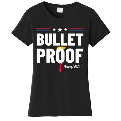 Bulletproof Trump 2024 Women's T-Shirt