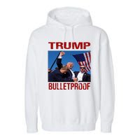 Bulletproof Trump 2024 Garment-Dyed Fleece Hoodie