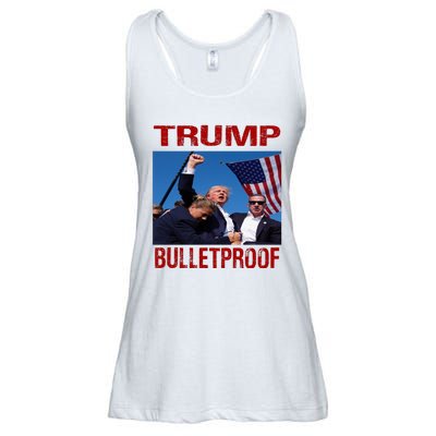 Bulletproof Trump 2024 Ladies Essential Flowy Tank