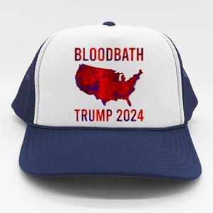 Bloodbath Trump 2024 Trucker Hat