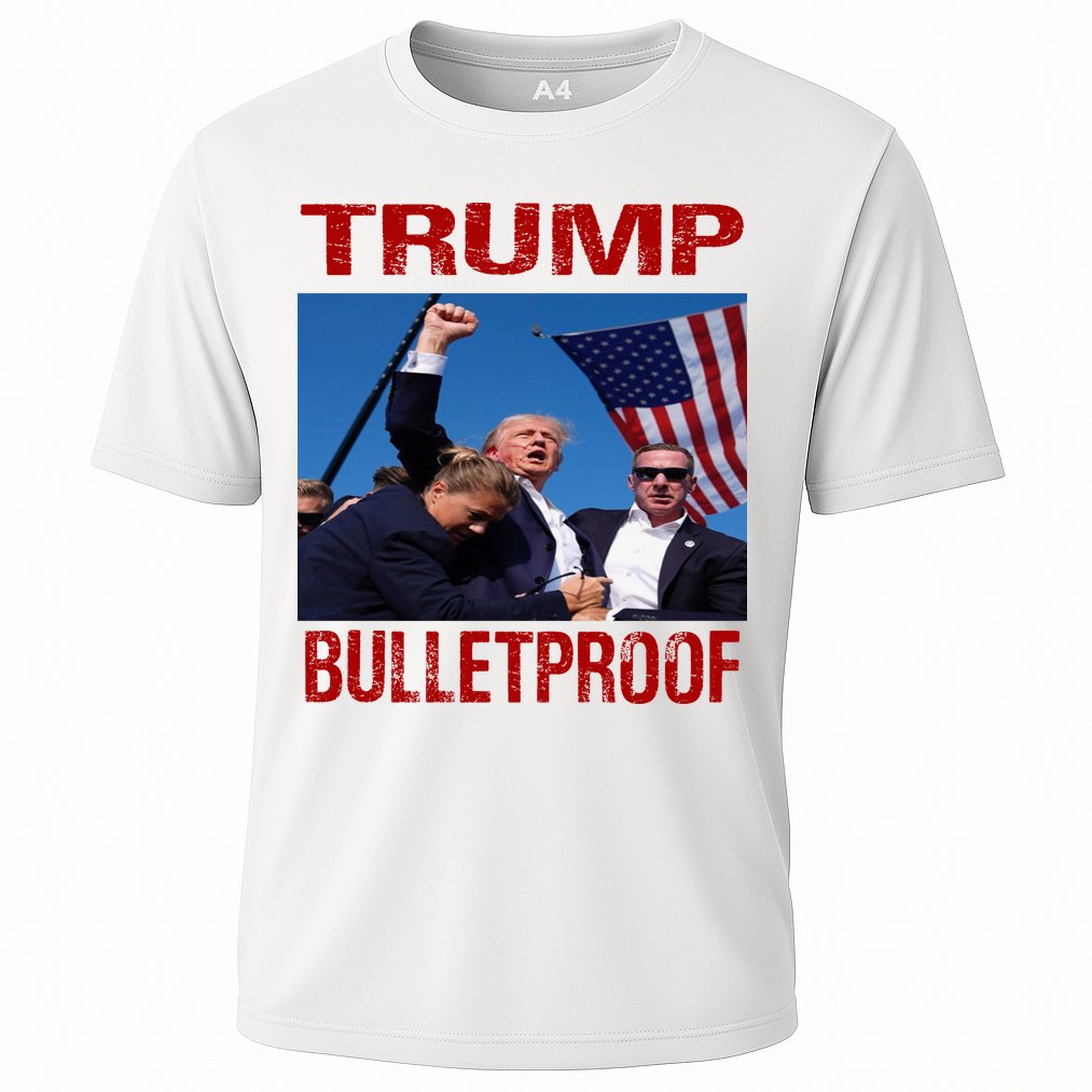 Bulletproof Trump 2024 Take America Back Pennsylvania Rally Cooling Performance Crew T-Shirt