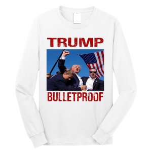 Bulletproof Trump 2024 Take America Back Pennsylvania Rally Long Sleeve Shirt