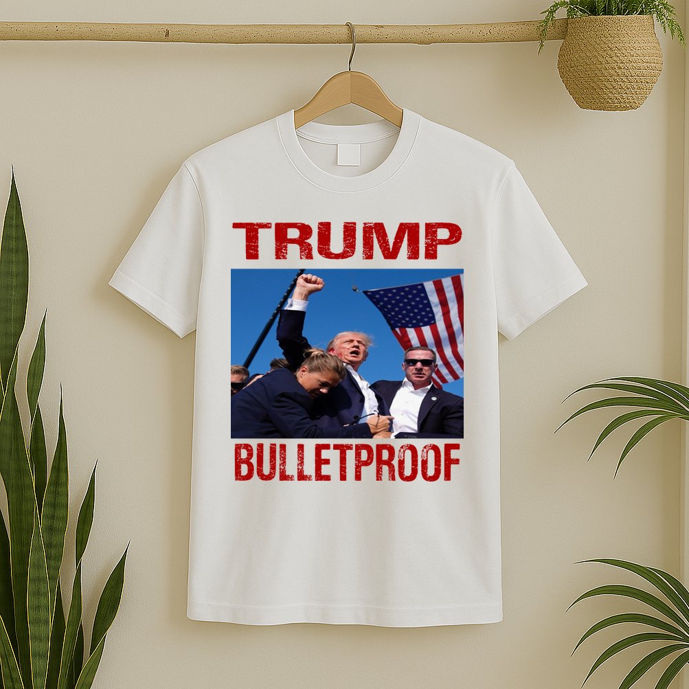 Bulletproof Trump 2024 Take America Back Pennsylvania Rally T-Shirt