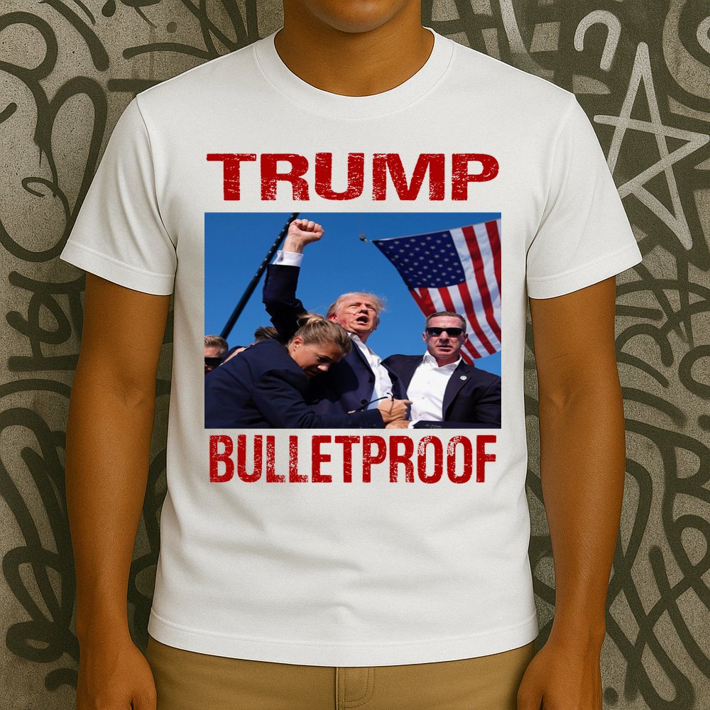 Bulletproof Trump 2024 Take America Back Pennsylvania Rally T-Shirt