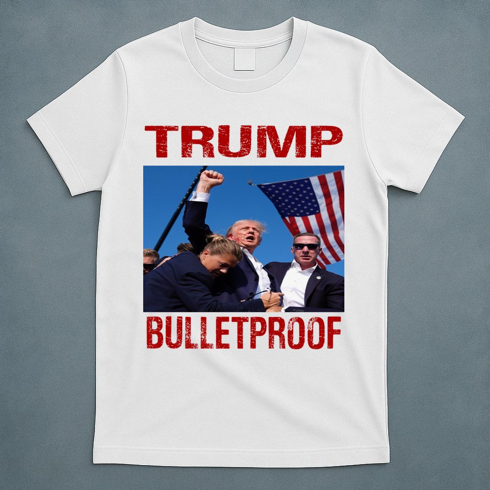 Bulletproof Trump 2024 Take America Back Pennsylvania Rally T-Shirt