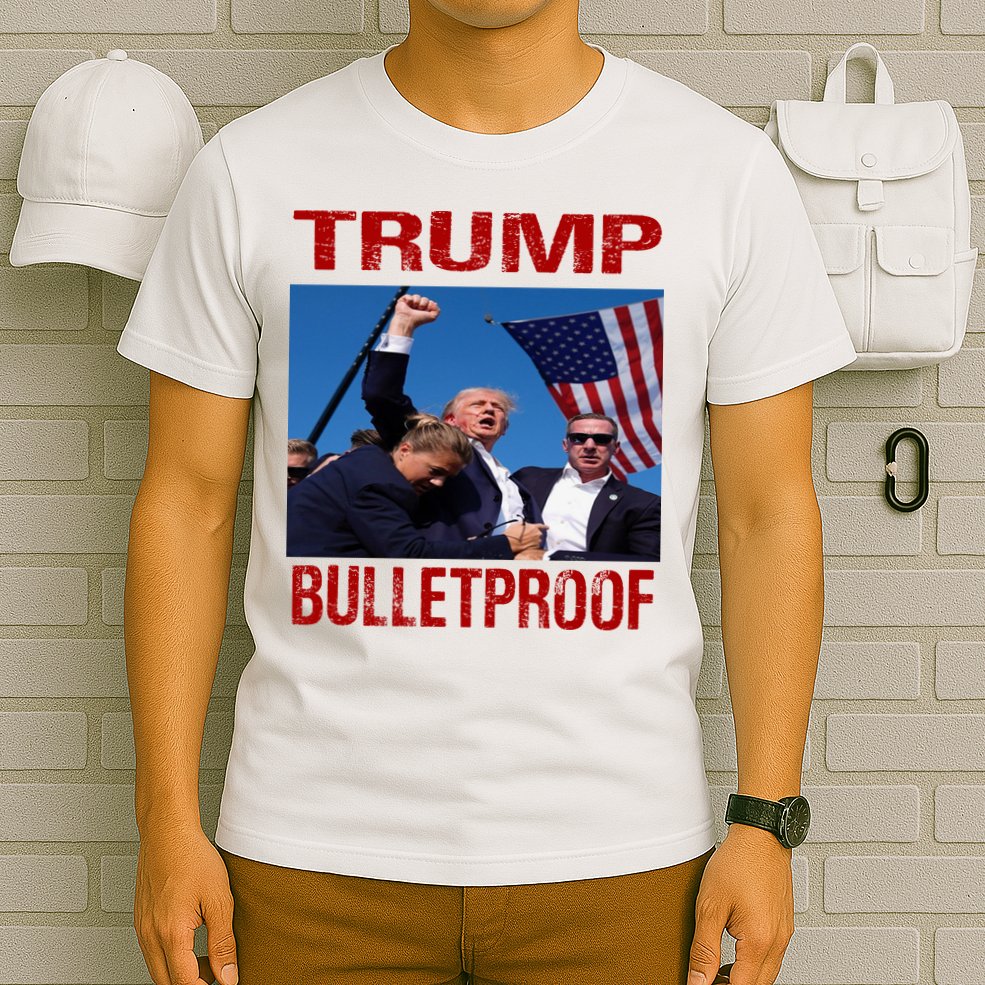 Bulletproof Trump 2024 Take America Back Pennsylvania Rally T-Shirt
