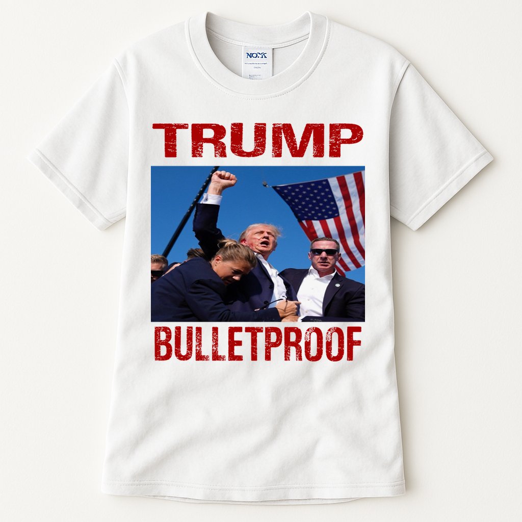 Bulletproof Trump 2024 Take America Back Pennsylvania Rally Tall T-Shirt