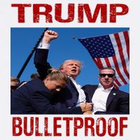 Bulletproof Trump 2024 Take America Back Pennsylvania Rally Baby Bodysuit