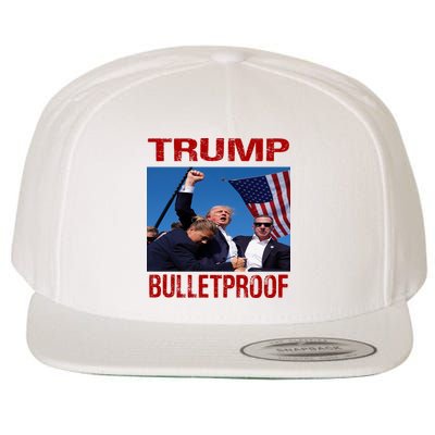 Bulletproof Trump 2024 Take America Back Pennsylvania Rally Wool Snapback Cap