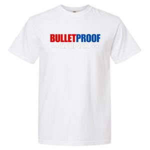 Bulletproof Trump 47 Patriotic Garment-Dyed Heavyweight T-Shirt