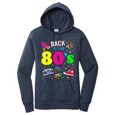 Back To 80s 1980s Vintage Retro Eighties Costume Party Gift Women's Pullover Hoodie