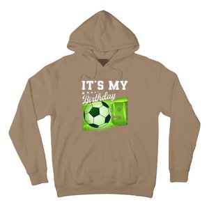 Birthday Tees 9 Soccer Its My 9th Birthday Soccer Hoodie