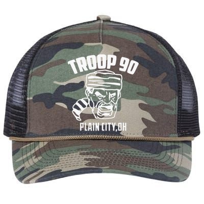 Becca Troop 90 Plain CityOh Retro Rope Trucker Hat Cap