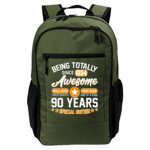 Being Totally Awesome Special Edition Since 1934 90 Years Birthday Daily Commute Backpack