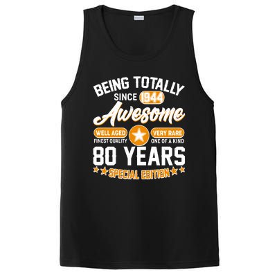 Being Totally Awesome Special Edition Since 1944 80 Years Birthday PosiCharge Competitor Tank