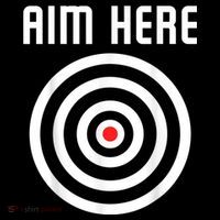 Bullseye Target Aim Here Darts Players Shooting T-Shirt