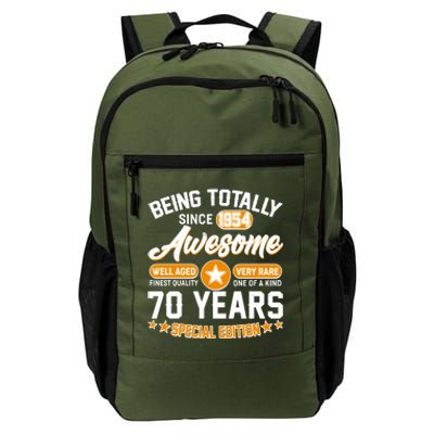 Being Totally Awesome Special Edition Since 1954 70 Years Birthday Daily Commute Backpack