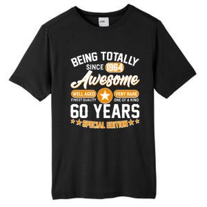 Being Totally Awesome Special Edition Since 1964 60 Years Birthday Tall Fusion ChromaSoft Performance T-Shirt